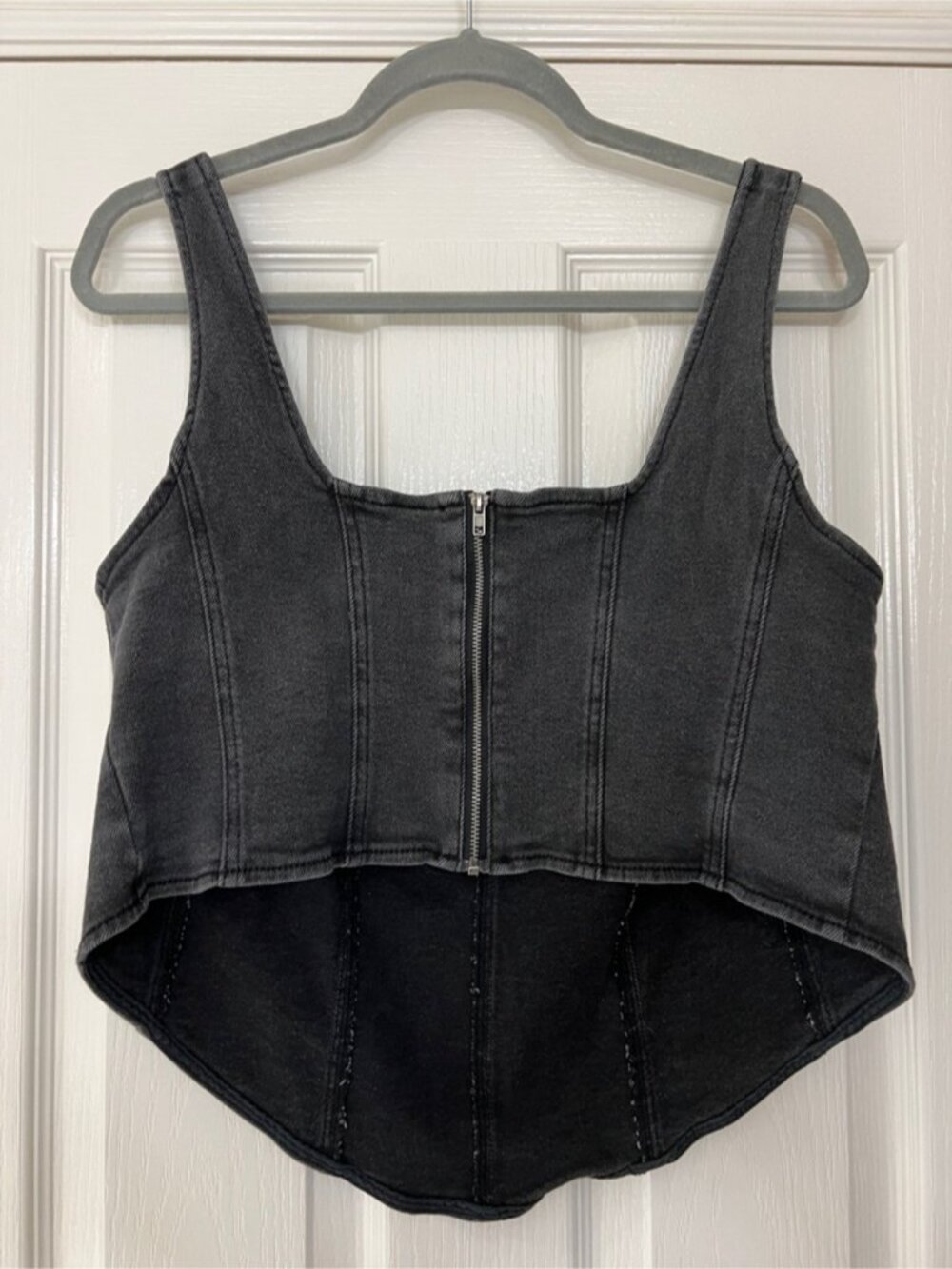 Denim Corset Top - Picture 2 of 2